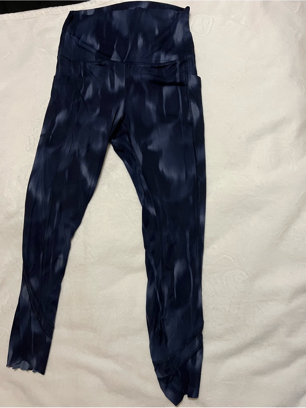 Blue Zen High-Rise Ankle Athletic Legging Size Large New Without Tags